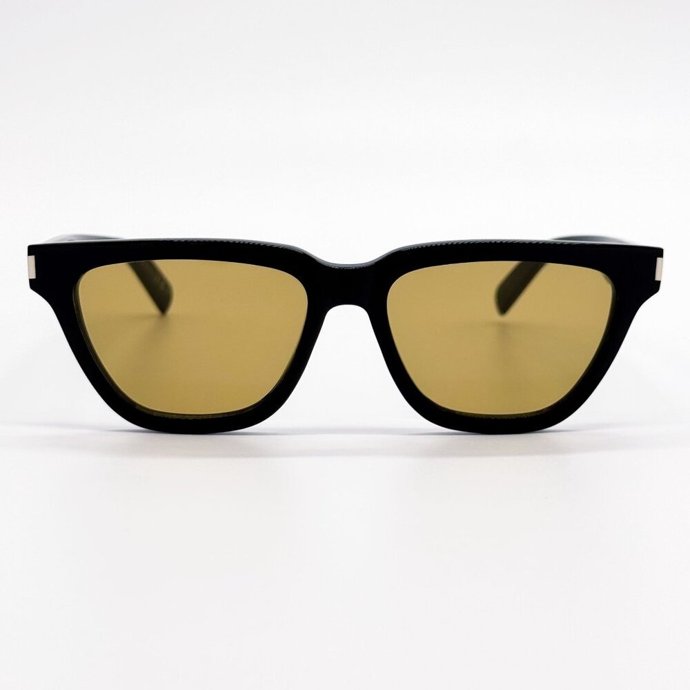 NEW SAINT LAURENT SUNGLASSES BLACK EYEWEAR - Picture 3 of 8